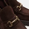 Leon Chocolate Brown Suede