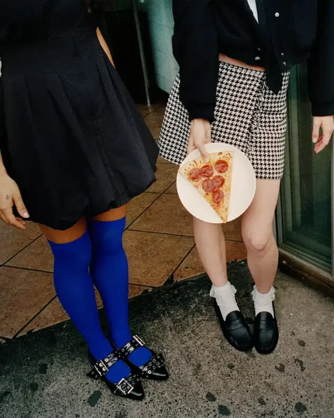 Leon Skirt Black/White Leon Skirt Black/White