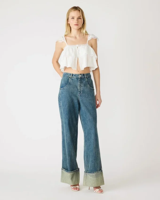 Leta Top Snow White Leta Top Snow White