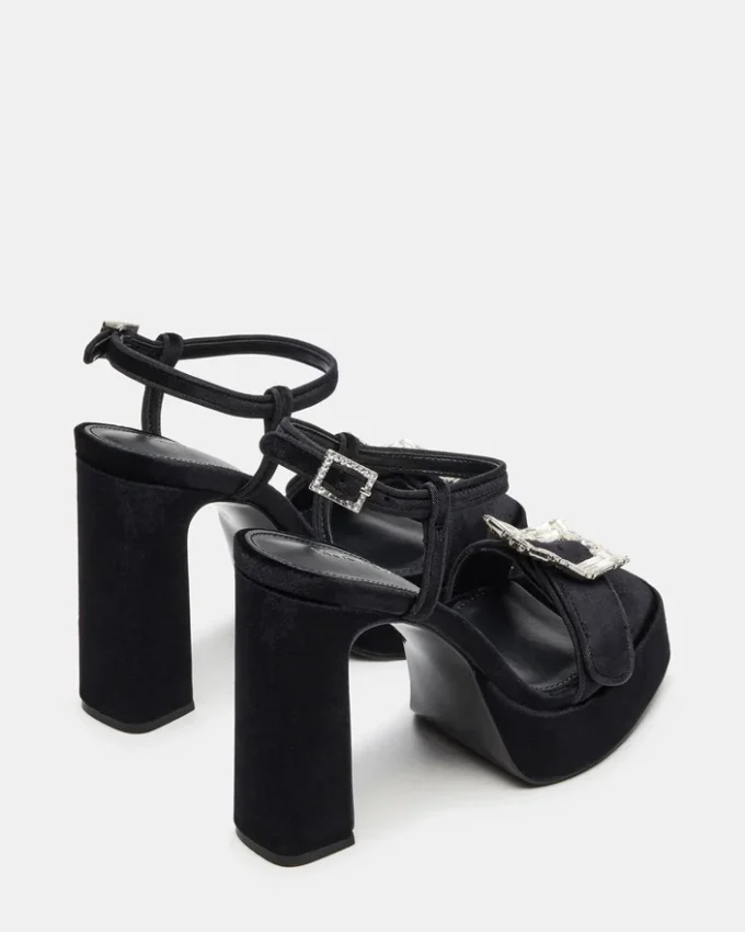 Liandra Buckle Black Velvet