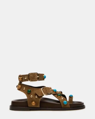 Linear Taupe Suede Linear Taupe Suede