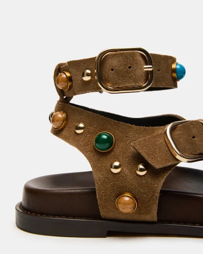 Linear Taupe Suede Linear Taupe Suede