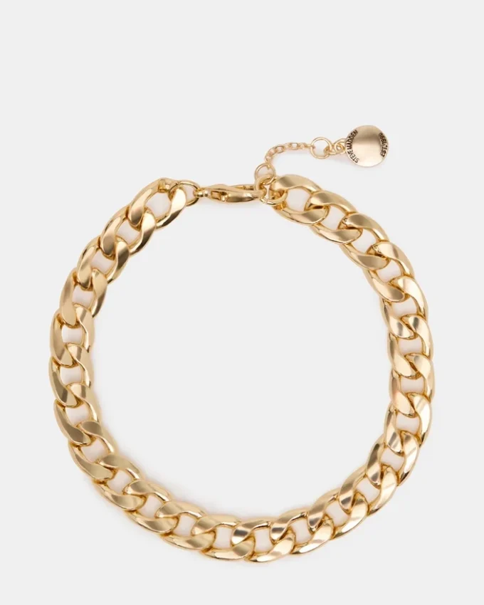Link Chain Anklet Gold Link Chain Anklet Gold