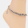Link Chain Anklet Silver Link Chain Anklet Silver