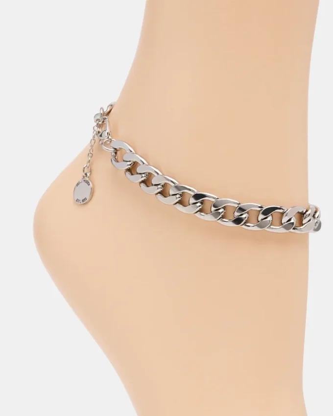 Link Chain Anklet Silver Link Chain Anklet Silver