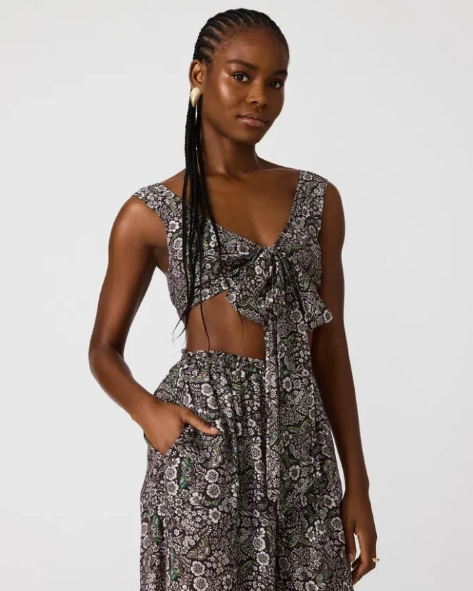 Livy Top Forest Green Livy Top Forest Green