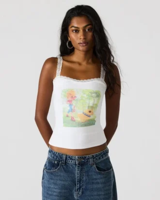 Love Goldie Tank Antique