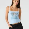 Love Goldie Tank Surf Blue Love Goldie Tank Surf Blue