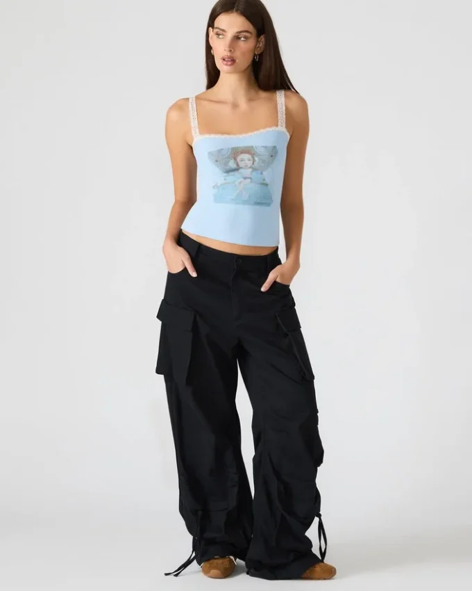 Love Goldie Tank Surf Blue Love Goldie Tank Surf Blue