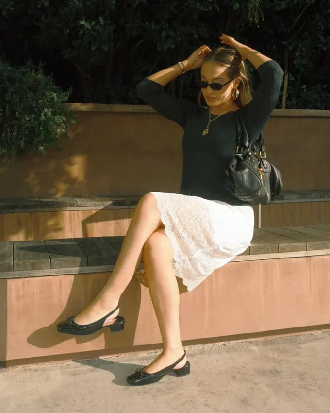 Loved Black Crinkle Patent Loved Black Crinkle Patent