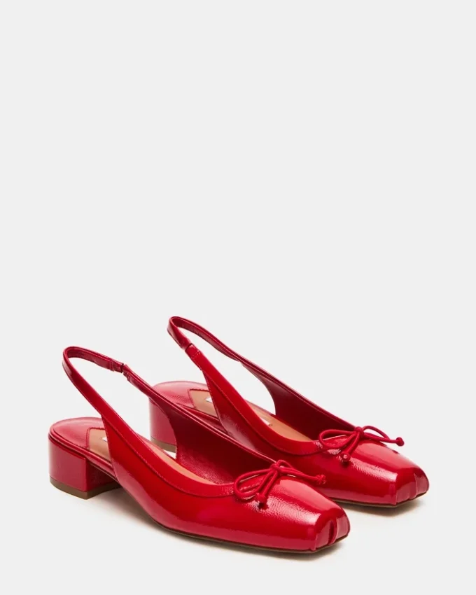 Loved Red Crinkle Patent Loved Red Crinkle Patent