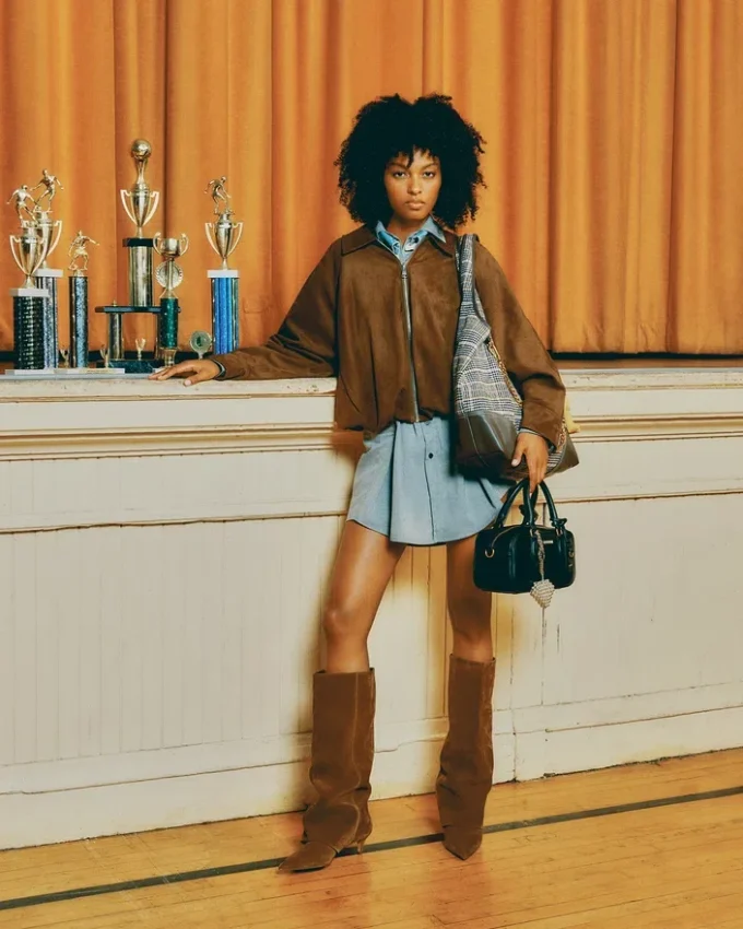 Merit Bag Black Leather Merit Bag Black Leather