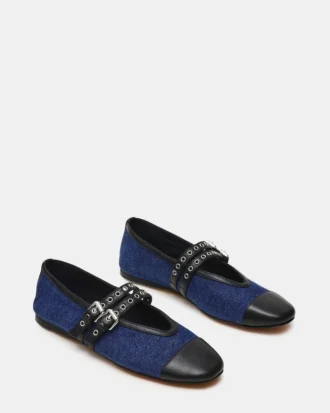 Lydia Cap Black Denim Lydia Cap Black Denim