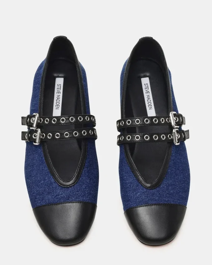 Lydia Cap Black Denim