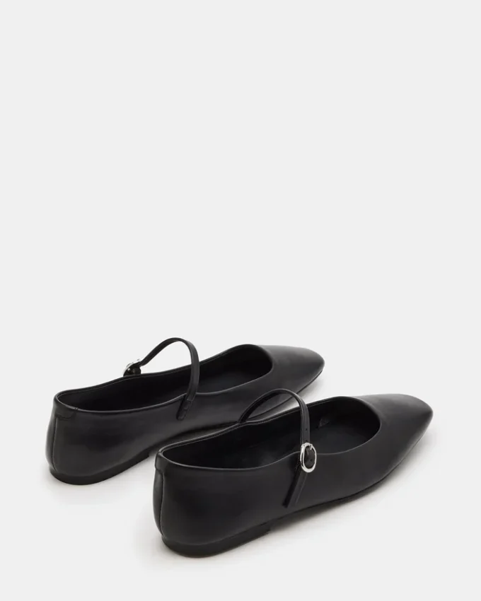 Maple Black Leather Maple Black Leather