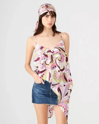 Margan Top Petal Paisley