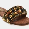 Marika Beads Brown Raffia