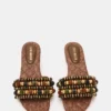 Marika Beads Brown Raffia