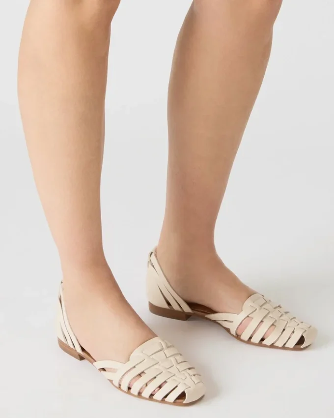 Medlin White Leather Medlin White Leather