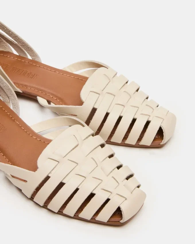 Medlin White Leather Medlin White Leather