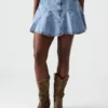 Melany Denim Skirt Forever Blue