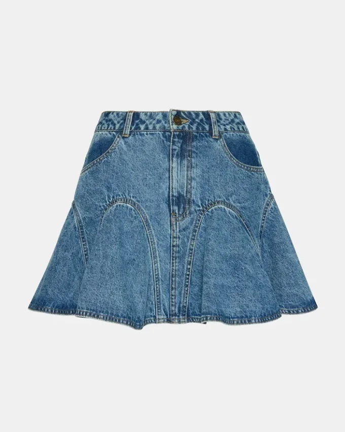 Melany Denim Skirt Forever Blue
