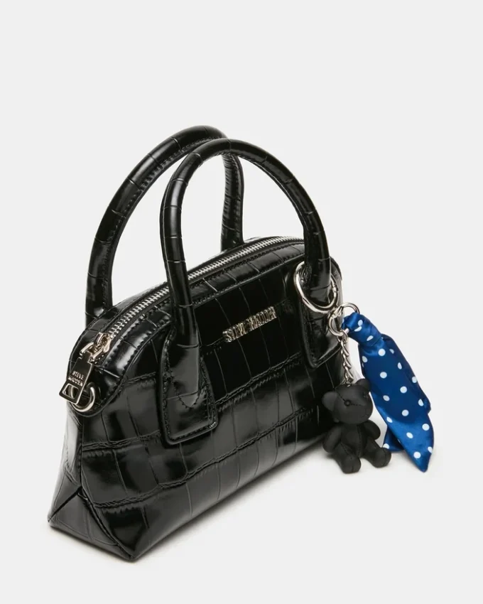 Melodie Bag Black Crocodile Melodie Bag Black Crocodile