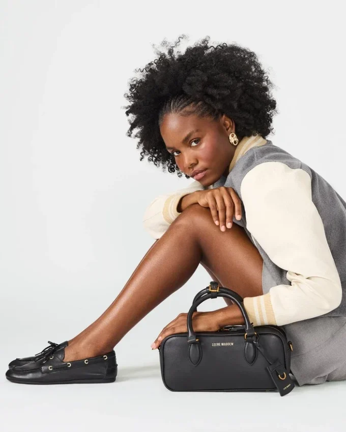 Merit Bag Black Leather Merit Bag Black Leather