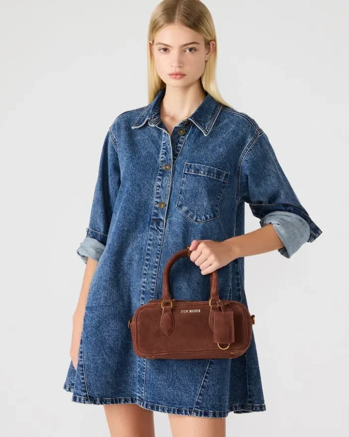 Merit Bag Chestnut Suede Merit Bag Chestnut Suede