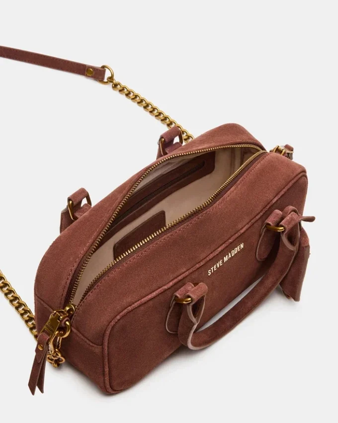 Merit Bag Chestnut Suede Merit Bag Chestnut Suede