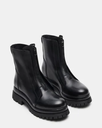 Milton Black Leather