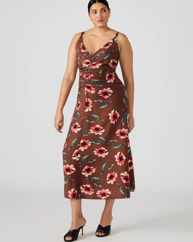 Monroe Dress Brown Monroe Dress Brown