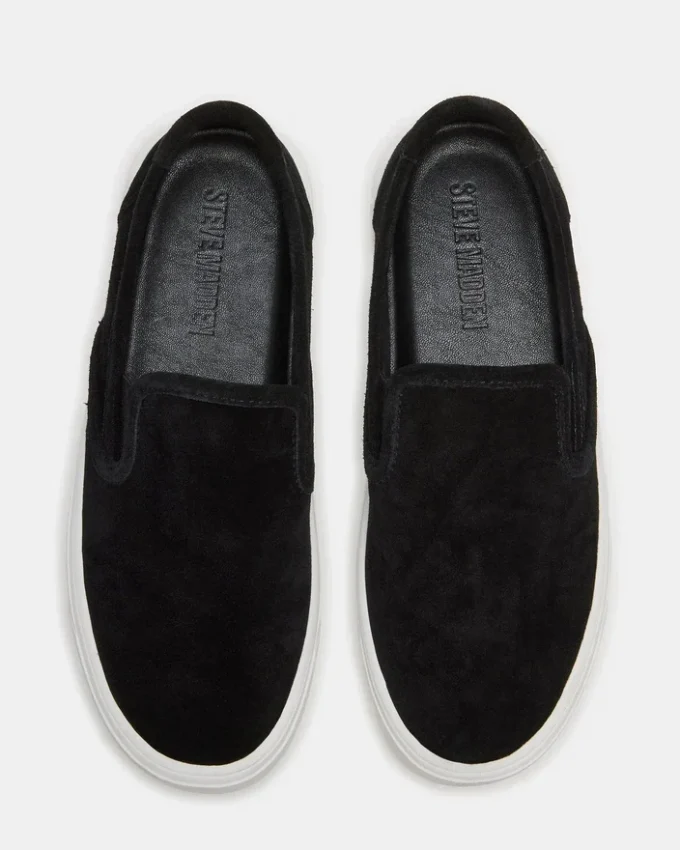 Murphy Black Suede