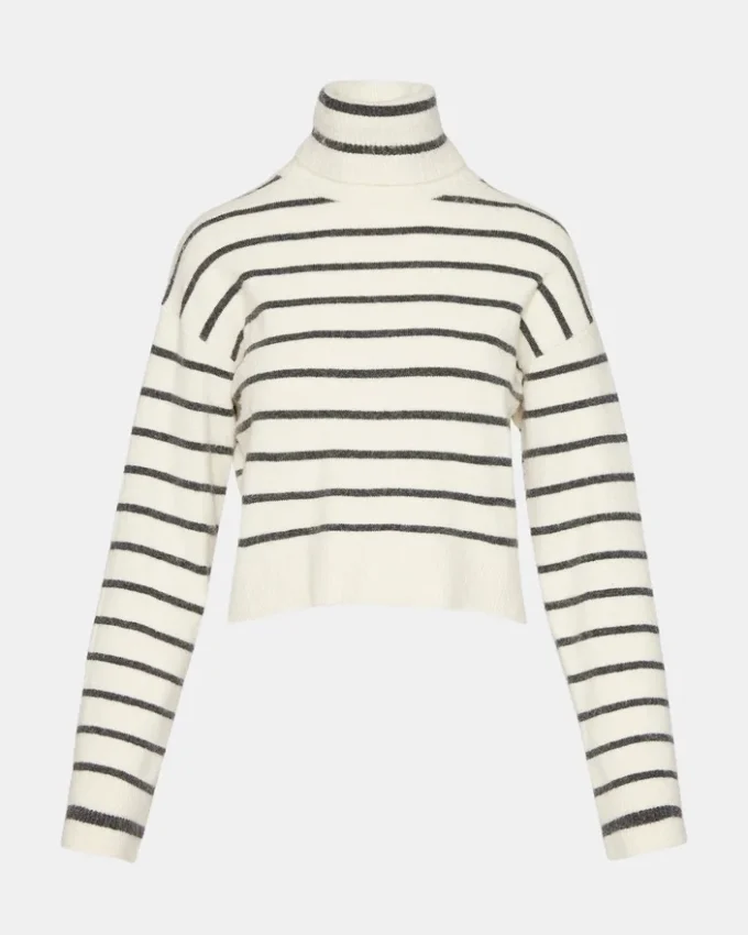 Narsha Sweater White/Black Narsha Sweater White/Black