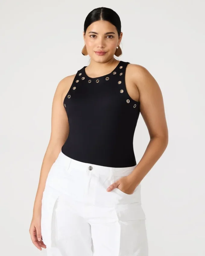 Nico Grommet Bodysuit Black Nico Grommet Bodysuit Black