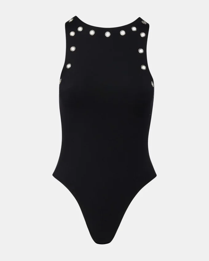 Nico Grommet Bodysuit Black Nico Grommet Bodysuit Black