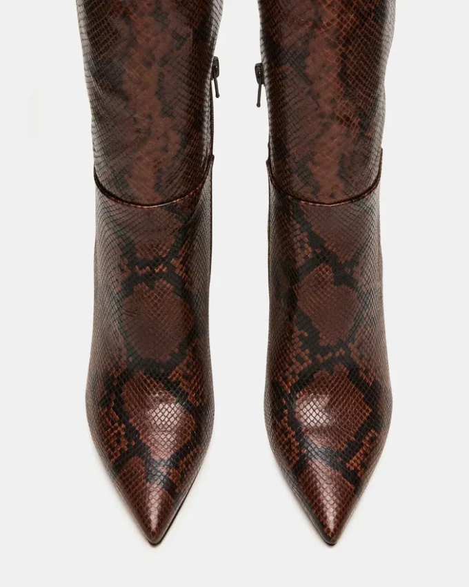 Nitro Brown Snake Wide Calf
