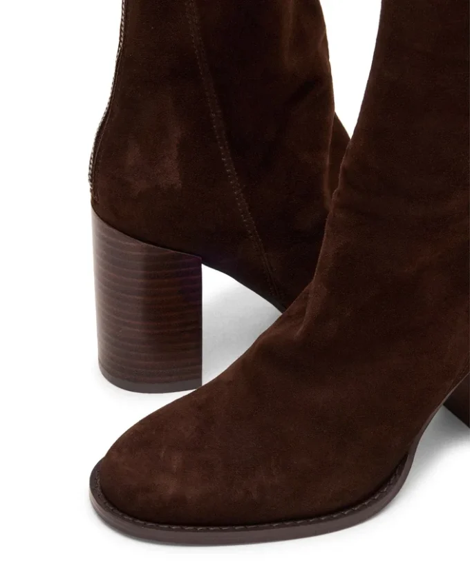 Obsession Chocolate Brown Suede