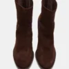 Obsession Chocolate Brown Suede