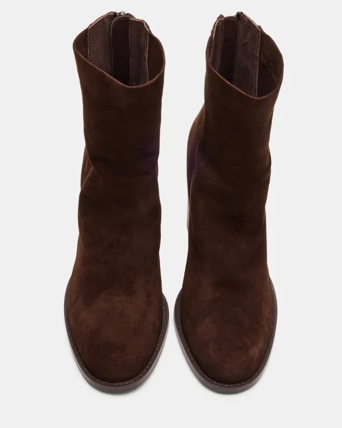 Obsession Chocolate Brown Suede
