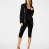 Payton Sequin Blazer Black Payton Sequin Blazer Black