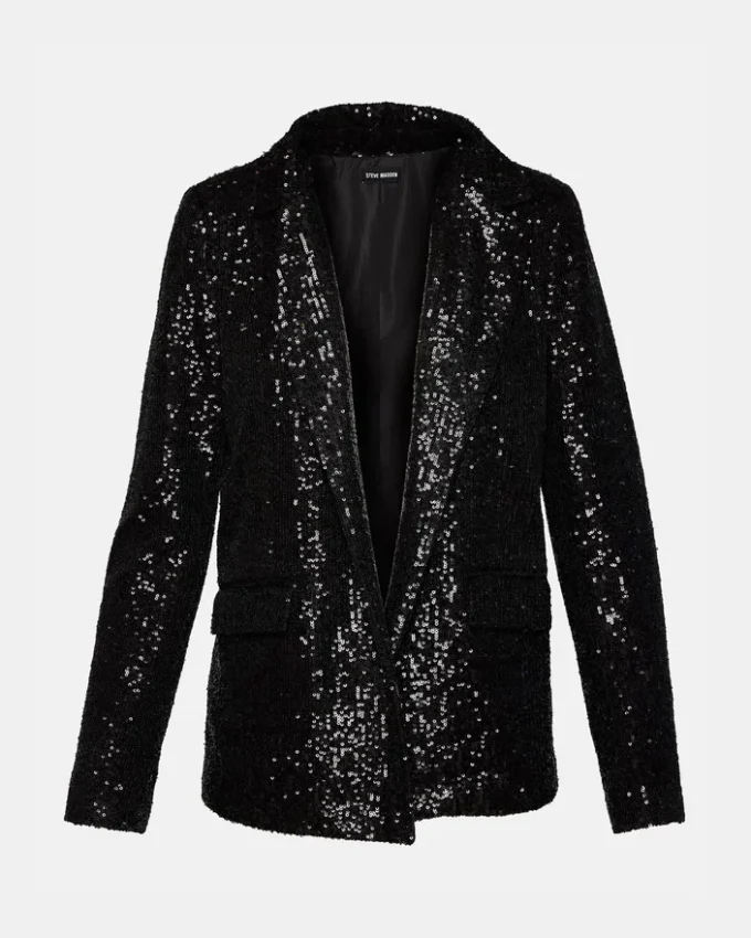 Payton Sequin Blazer Black Payton Sequin Blazer Black