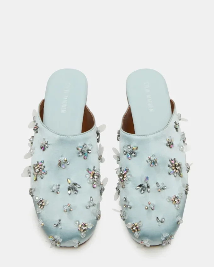 Pearson Blue Satin Rhinestones