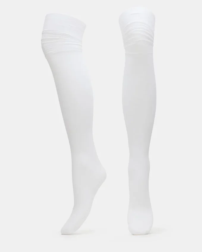 Preppy Tights White