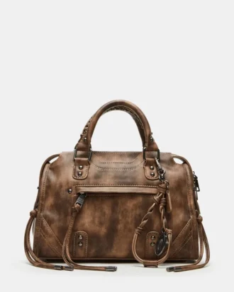 Riggs Bag Brown Distressed