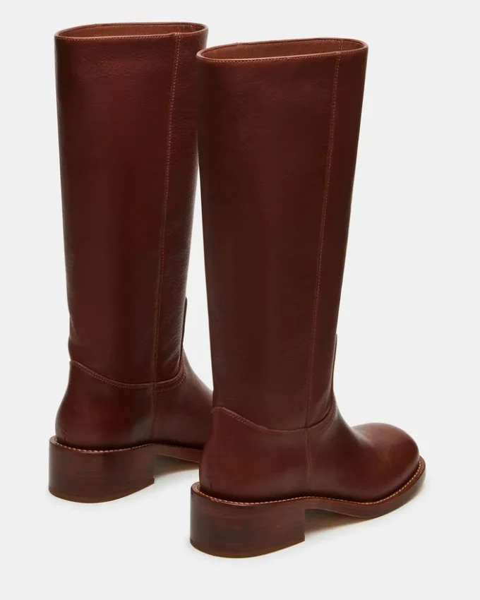 Riggs Rust Leather Wide Calf Riggs Rust Leather Wide Calf