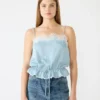 Roan Top Dusty Blue Roan Top Dusty Blue