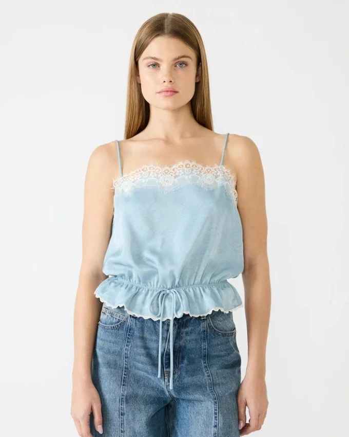 Roan Top Dusty Blue Roan Top Dusty Blue