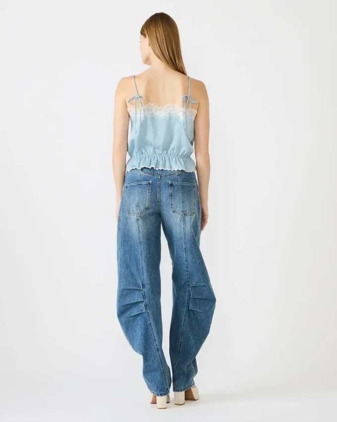 Roan Top Dusty Blue Roan Top Dusty Blue