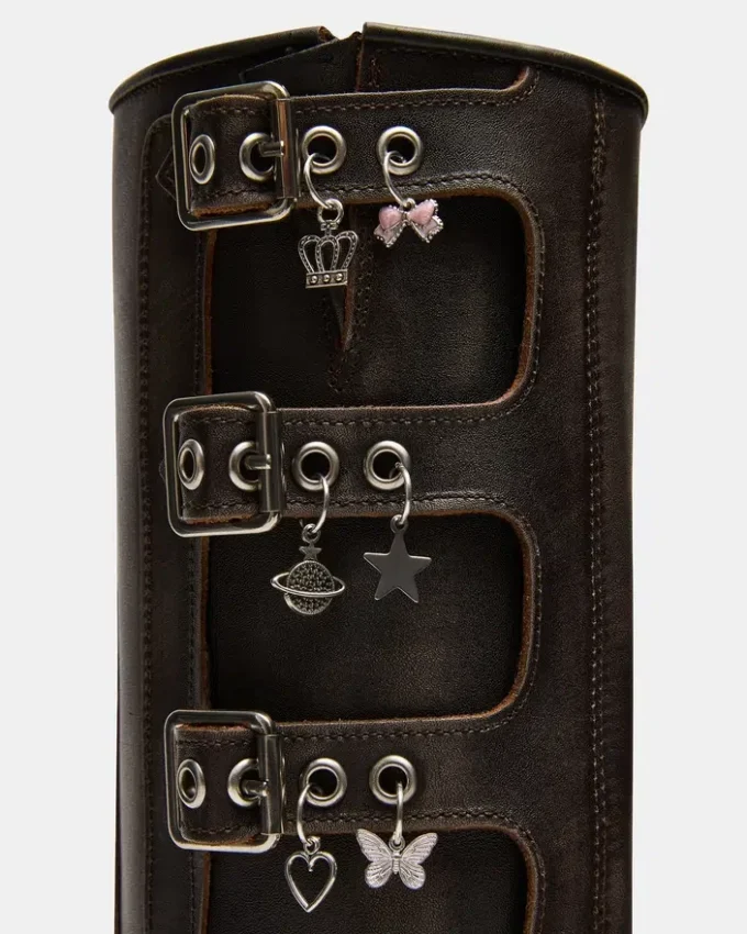 Rocky Charms Brown Distressed